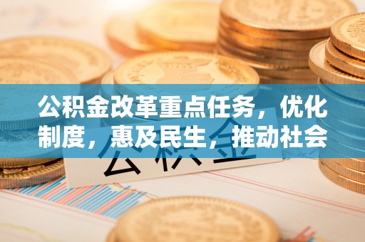 闵行公积金改革重点任务，优化制度，惠及民生，推动社会公平发展