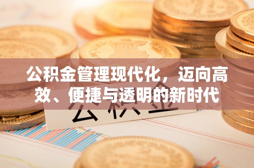 闵行公积金管理现代化，迈向高效、便捷与透明的新时代