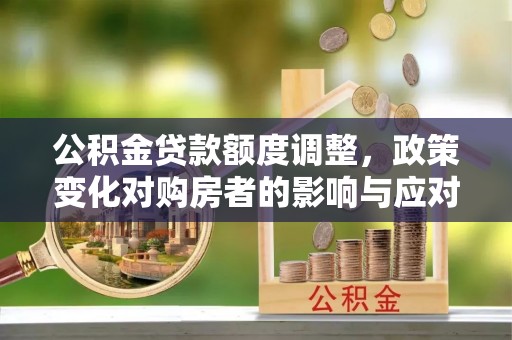 闵行公积金贷款额度调整，政策变化对购房者的影响与应对策略