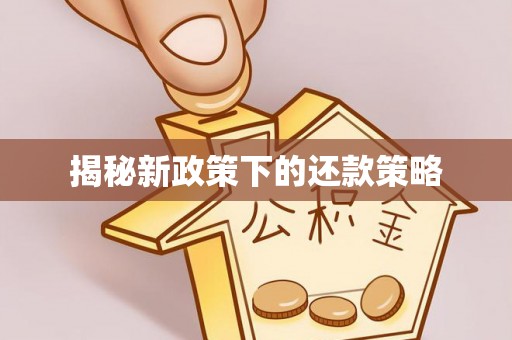 闵行揭秘新政策下的还款策略