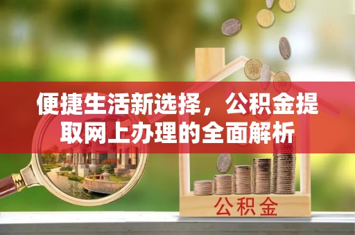 闵行便捷生活新选择，公积金提取网上办理的全面解析