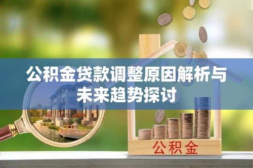 闵行公积金贷款调整原因解析与未来趋势探讨