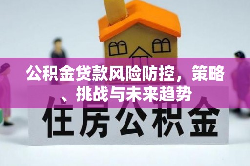 闵行公积金贷款风险防控，策略、挑战与未来趋势