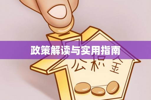 闵行政策解读与实用指南