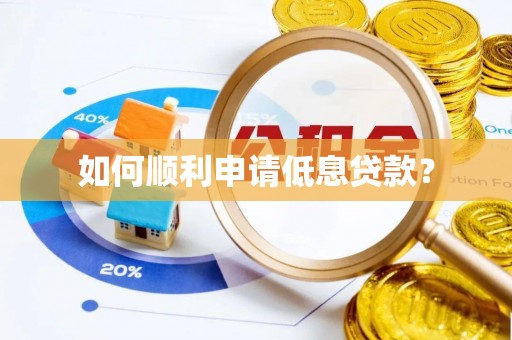 闵行如何顺利申请低息贷款？