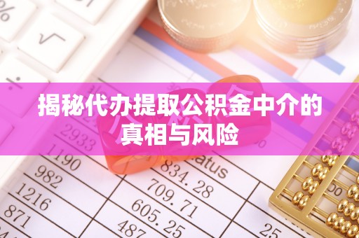闵行揭秘代办提取公积金中介的真相与风险