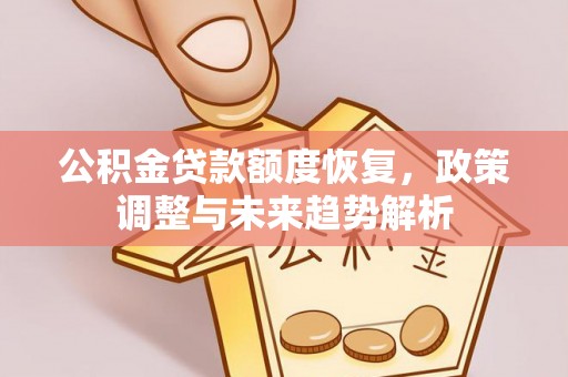 闵行公积金贷款额度恢复，政策调整与未来趋势解析