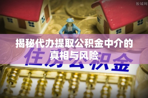 闵行揭秘代办提取公积金中介的真相与风险
