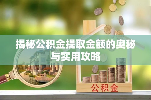 闵行揭秘公积金提取金额的奥秘与实用攻略