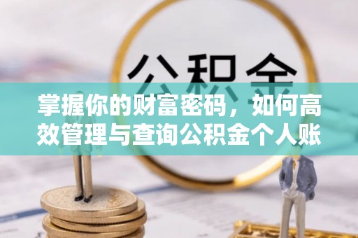 闵行掌握你的财富密码，如何高效管理与查询公积金个人账户信息