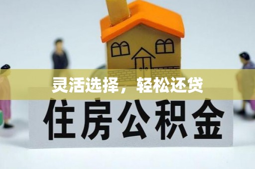 闵行灵活选择，轻松还贷