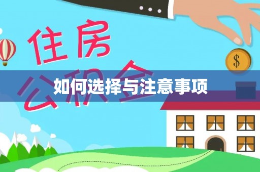 闵行如何选择与注意事项
