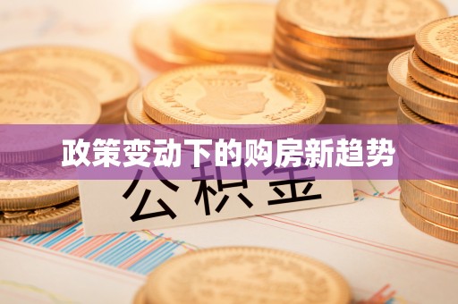闵行政策变动下的购房新趋势