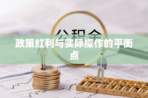 闵行政策红利与实际操作的平衡点