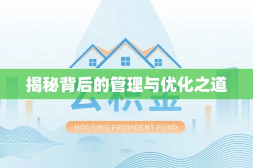 闵行揭秘背后的管理与优化之道