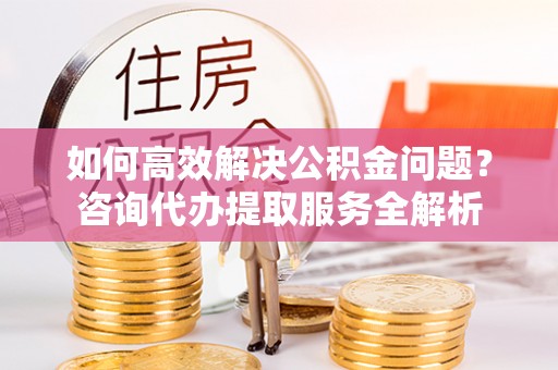 闵行如何高效解决公积金问题？咨询代办提取服务全解析