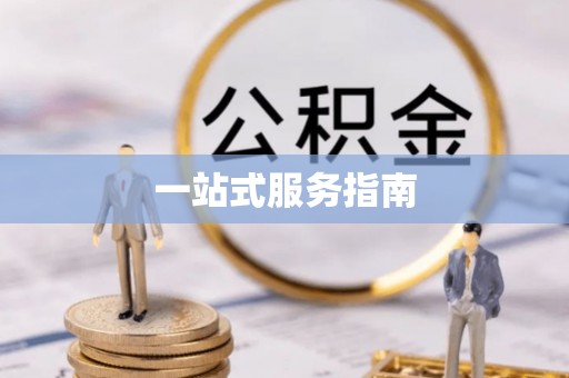 闵行一站式服务指南