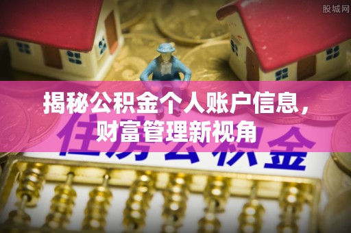闵行揭秘公积金个人账户信息，财富管理新视角