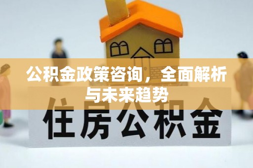 闵行公积金政策咨询，全面解析与未来趋势